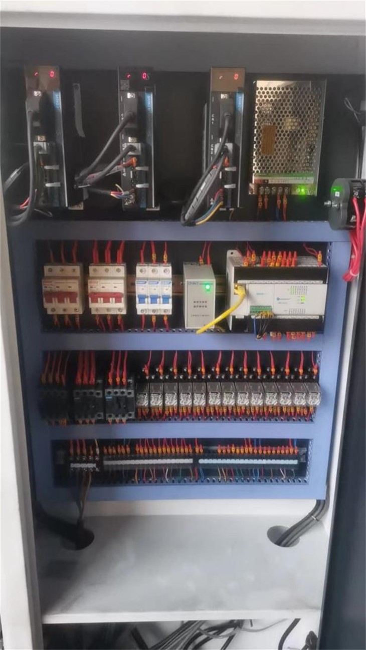 cnc ultra wide cutting saw electrics