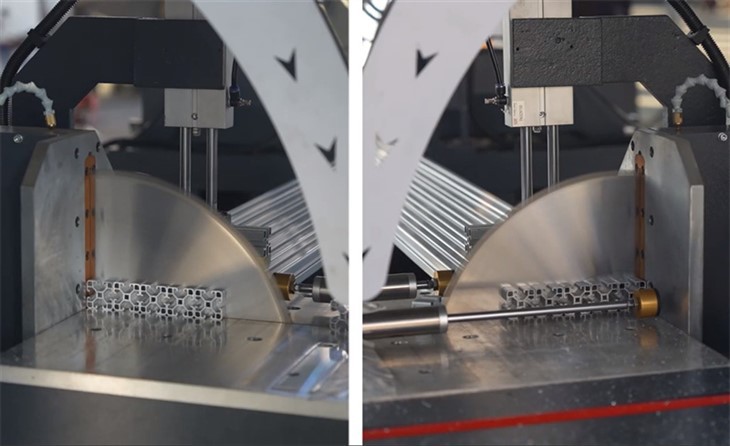 cnc ultra wide cutting saw corner key